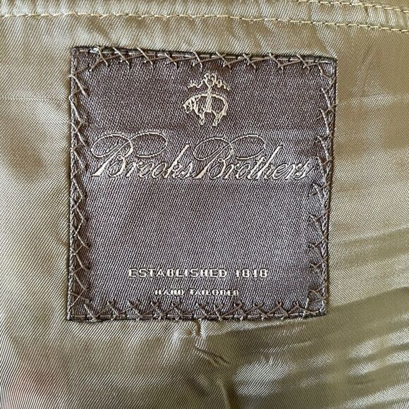 Brooks Brothers Men’s Vintage Plaid Two Button Sports Coat (Size: 38 Reg) - Picture 7 of 15